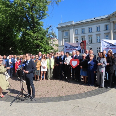 Konferencja prasowa Sił Demokratycznych